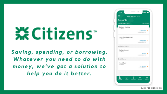 Best Bank to Bank With - Citizens Bank