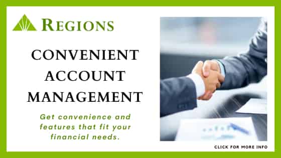 best bank for checking accounts - Regions Bank