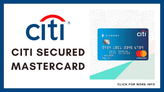best credit card to build credit - Citi Secured MasterCard