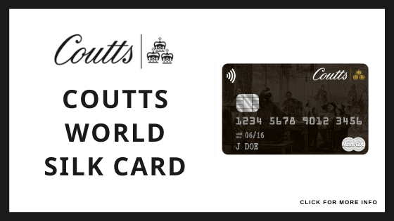 hardest to get credit card - Coutts World Silk Card