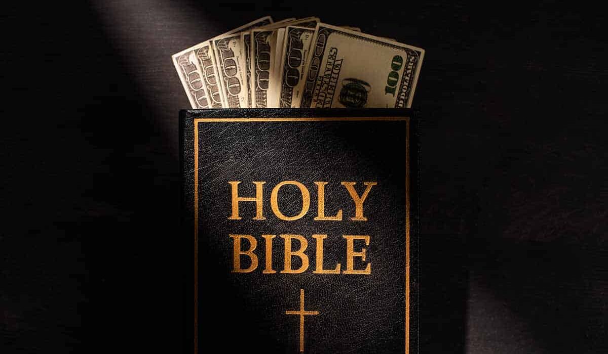 what the bible says about saving money